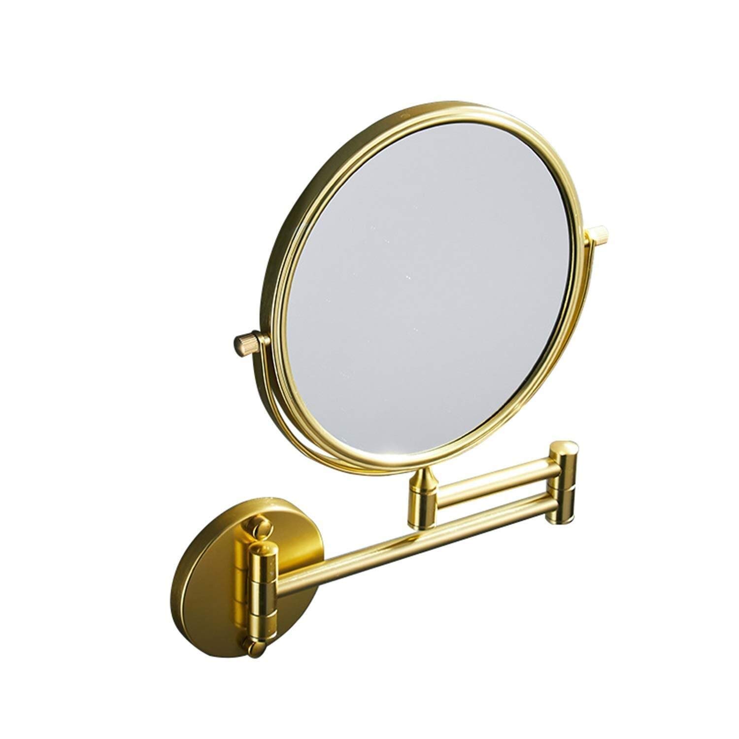 Miroir de courtoisie 8 pouces réglable avec grossissement 3x pour maquillage de précision
