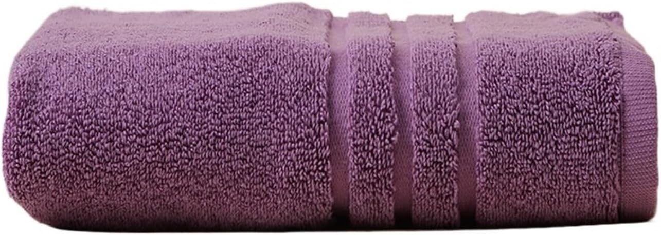 Thick Cotton Towels 2-Pack, Soft Absorbent Solid Bath & Face Towels for Adults(Green)