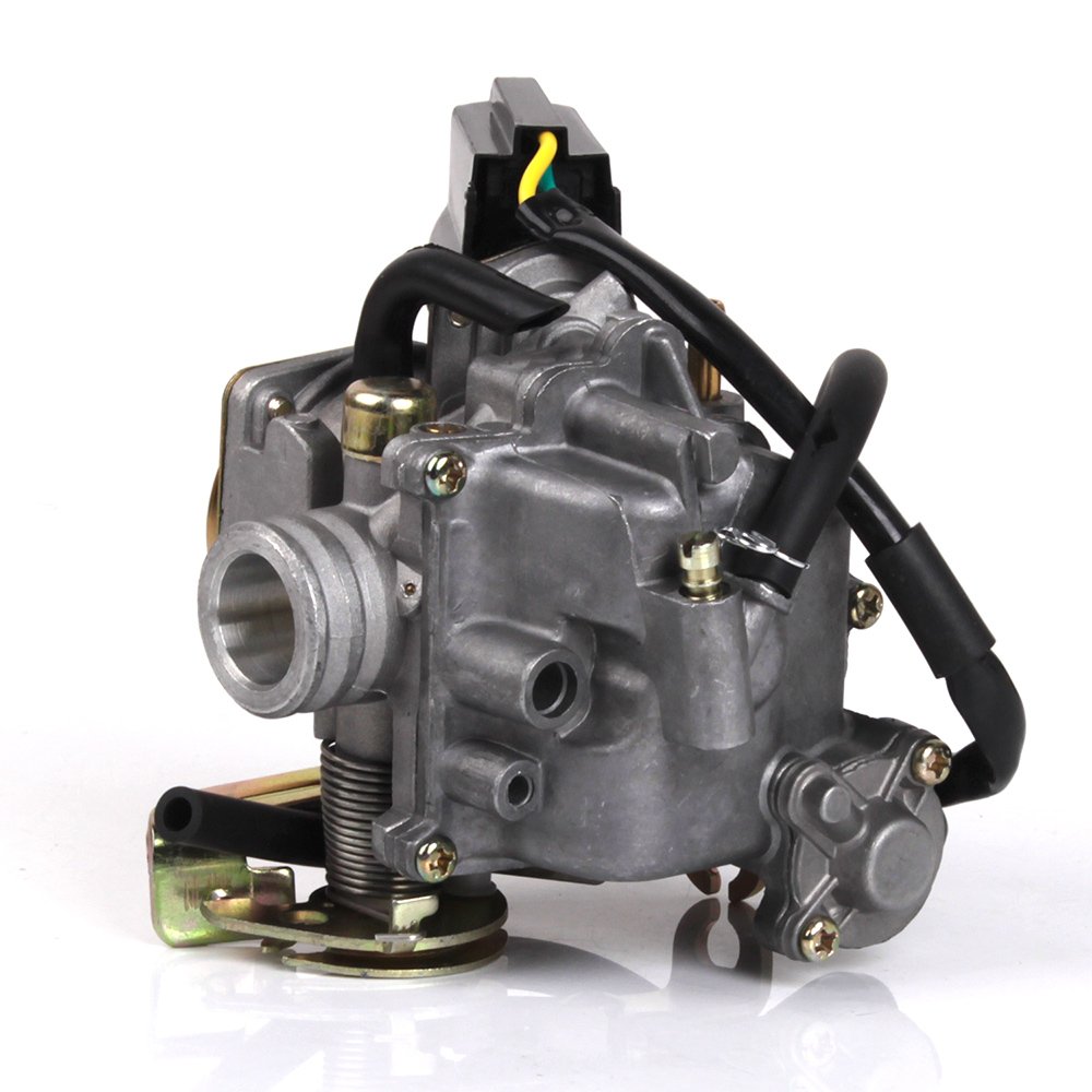 Kefflum Carburatore, 18mm Carburatore a Rulli per Rex RS 400 / RS 450 / RS 460 / GY6 50cc E-Choke