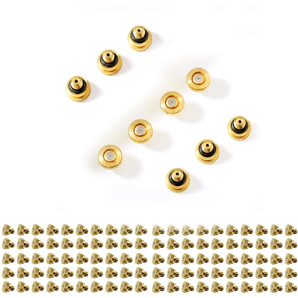 Buse de brumisation basse pression 10/24 UNC en laiton pour refroidissement extérieur de serre