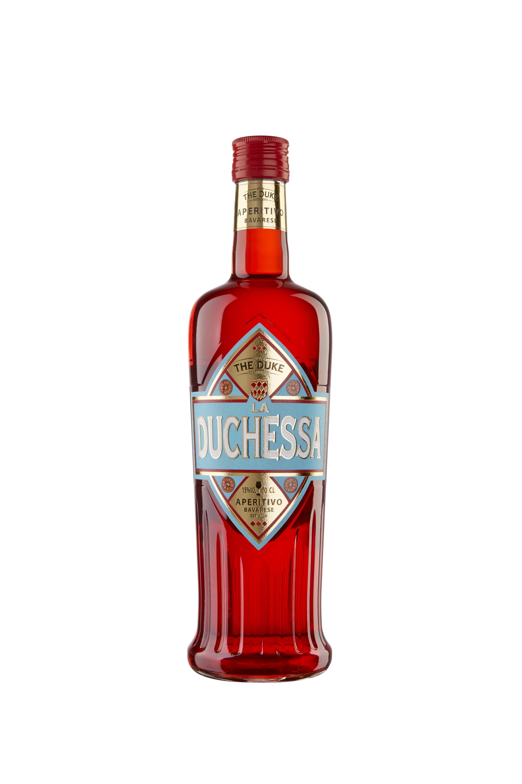 La DUCHESSA - Aperitivo Bavarese | Bitter-süßer Aperitif mit Zitrusnoten & bayerischen Botanicals | hergestellt in Handarbeit | der Bayerische Aperitif Klassiker | 700 ml