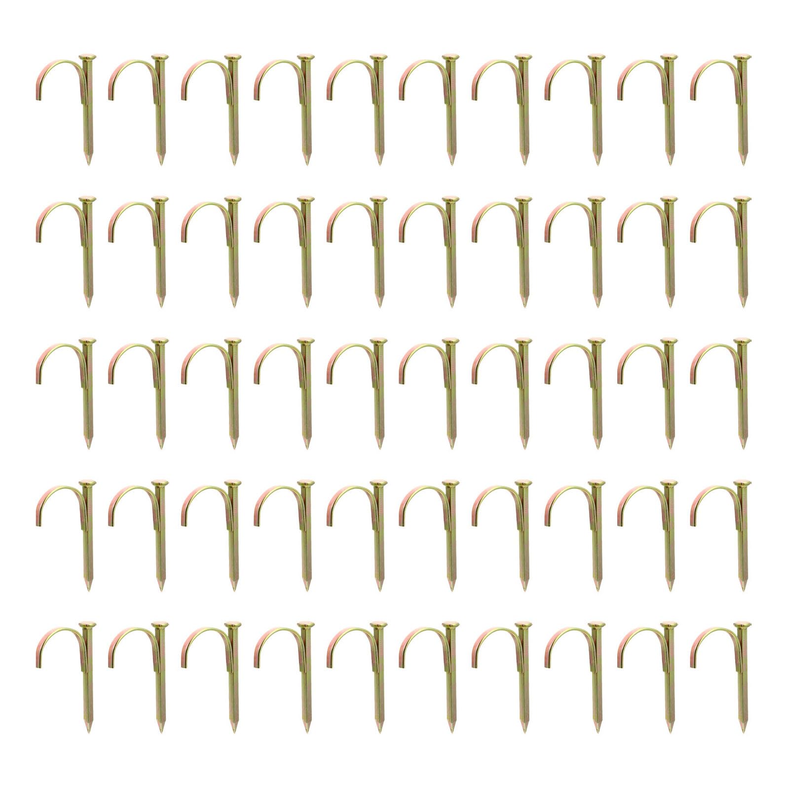 Fixation murale pour tuyaux 1/2 pouce anti-corrosion avec demi-colliers métalliques