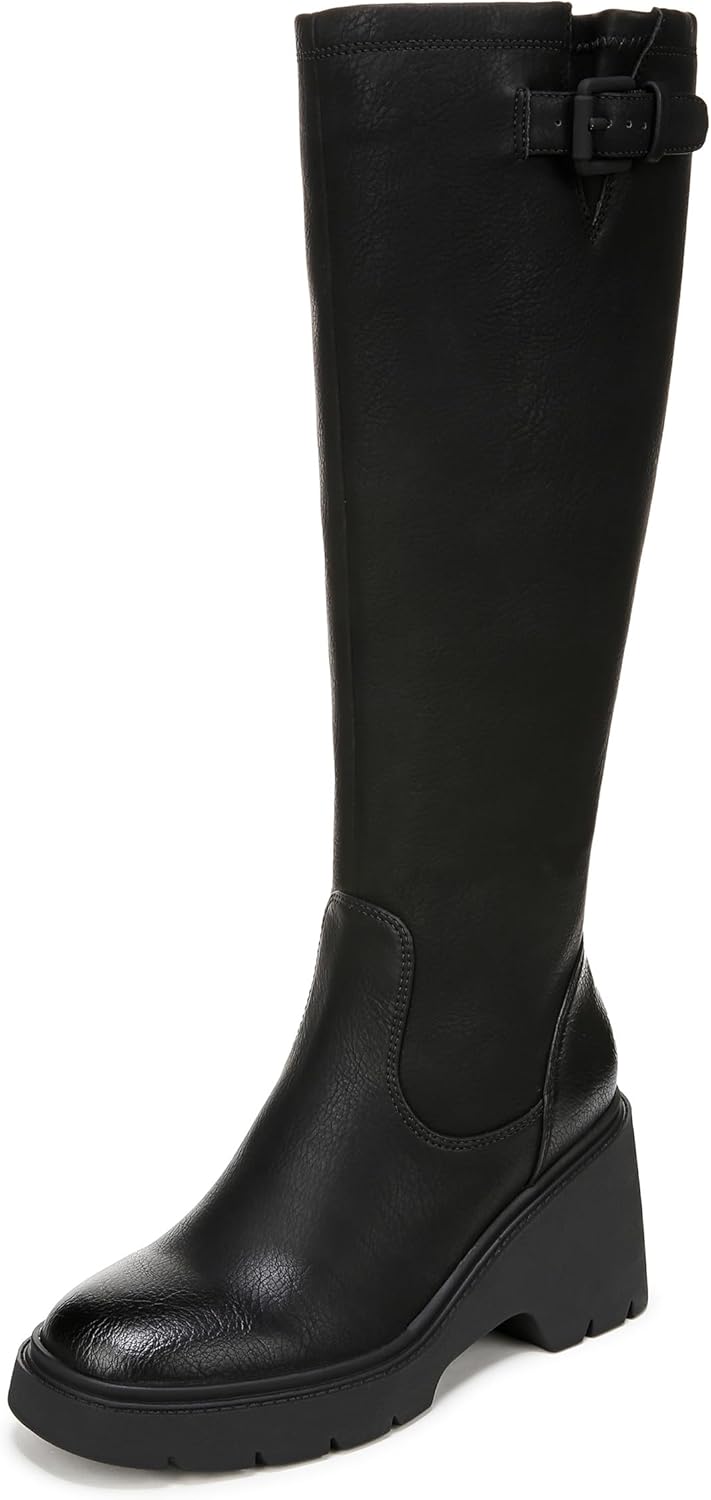 Naturalizer Women's Cache Knee High Boot 9 Black