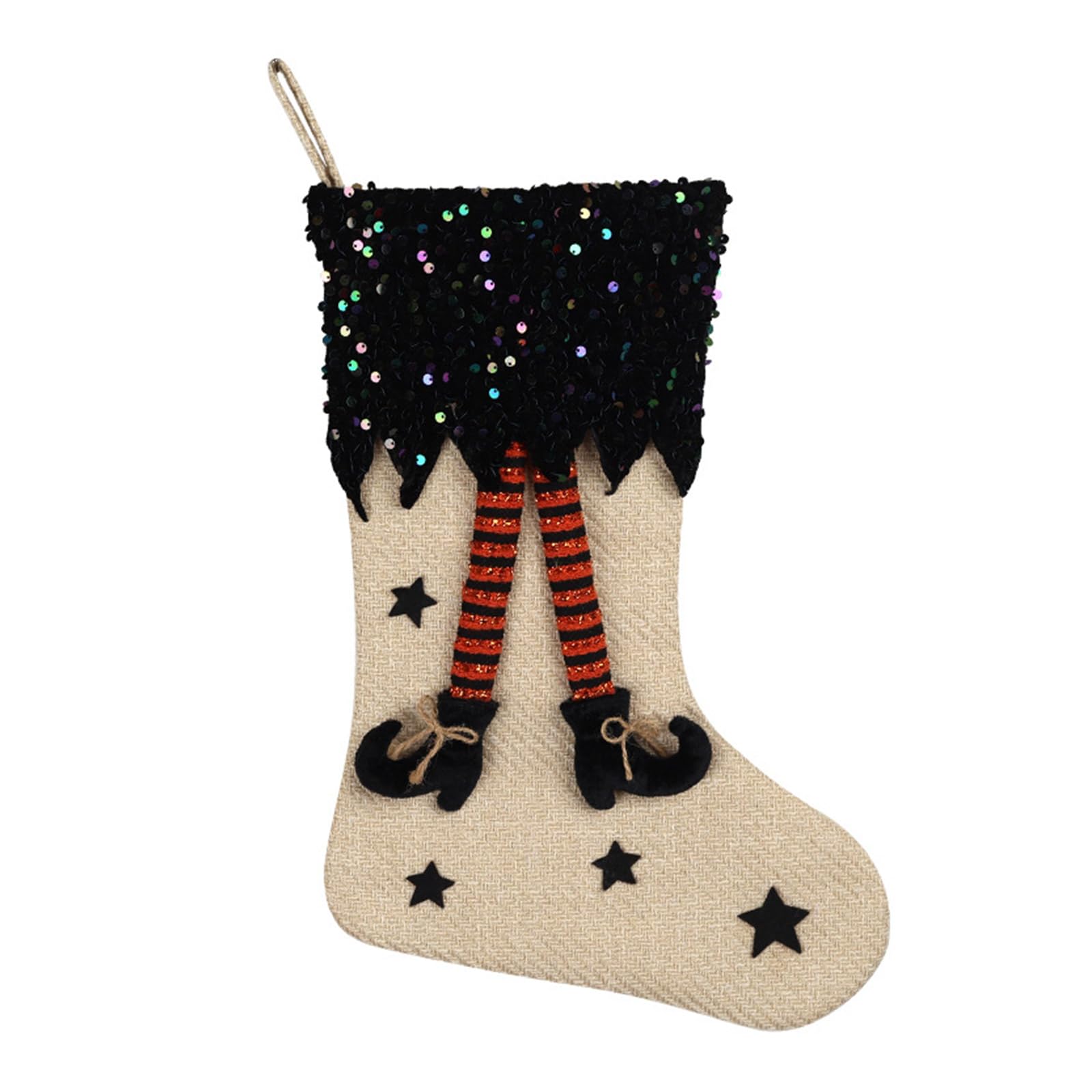 Msioytog Eye Catching Halloween Themed Sock Unique Halloween Sock with Festival Pattern Soft Socks Ornament for Parties Theme Party Accessories