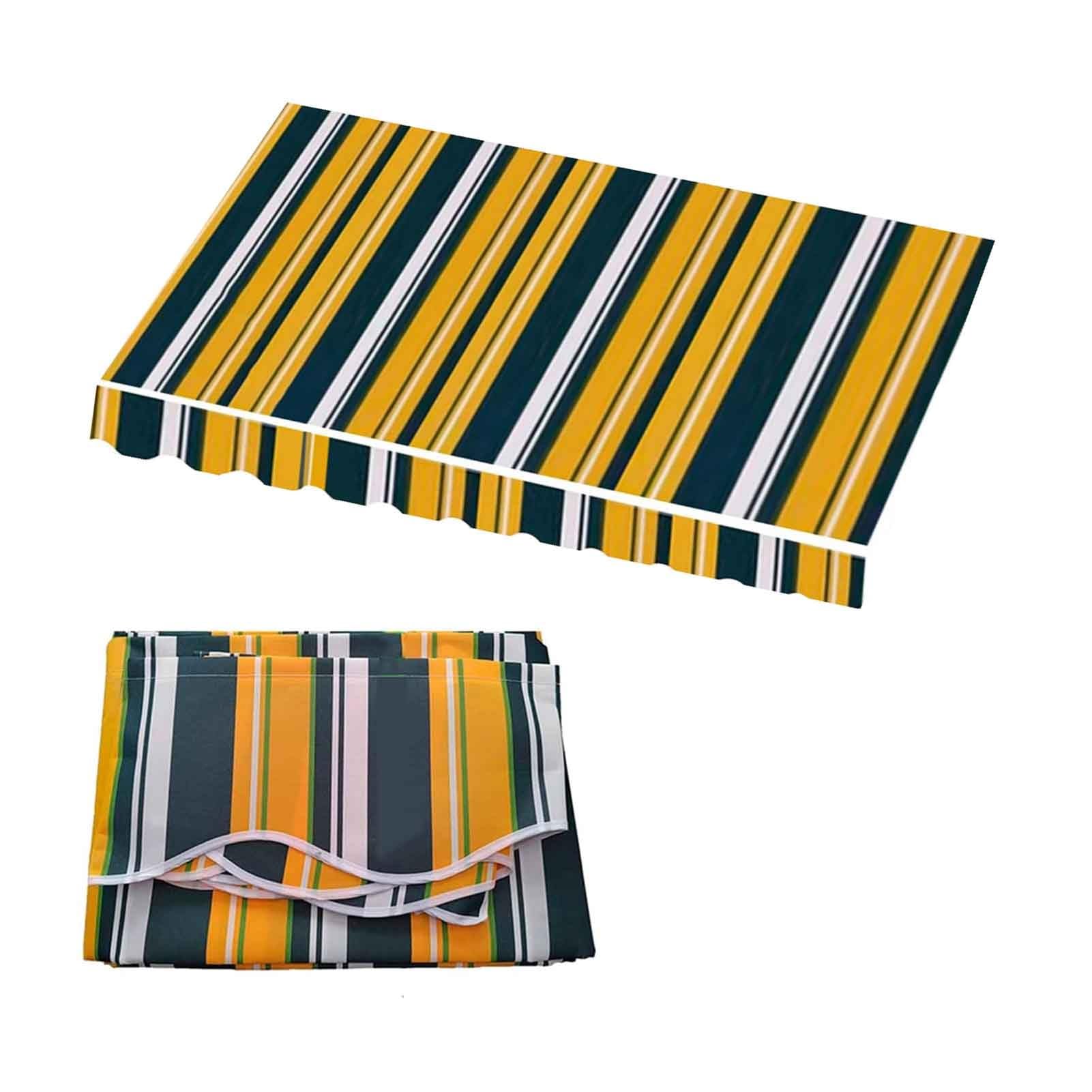 Tela retráctil de repuesto para patio, 300 x 250 cm, impermeable, resistente a los rayos UV, para puertas y Dec Sune, 400 x 300 cm