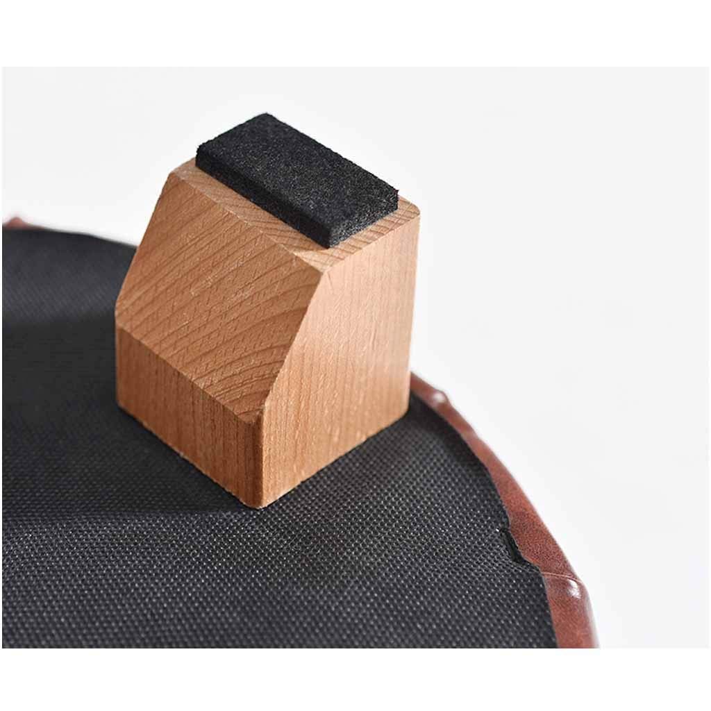 Chaise pouf assise gzz style scandinave avec assise moelleuse pour coiffeuse