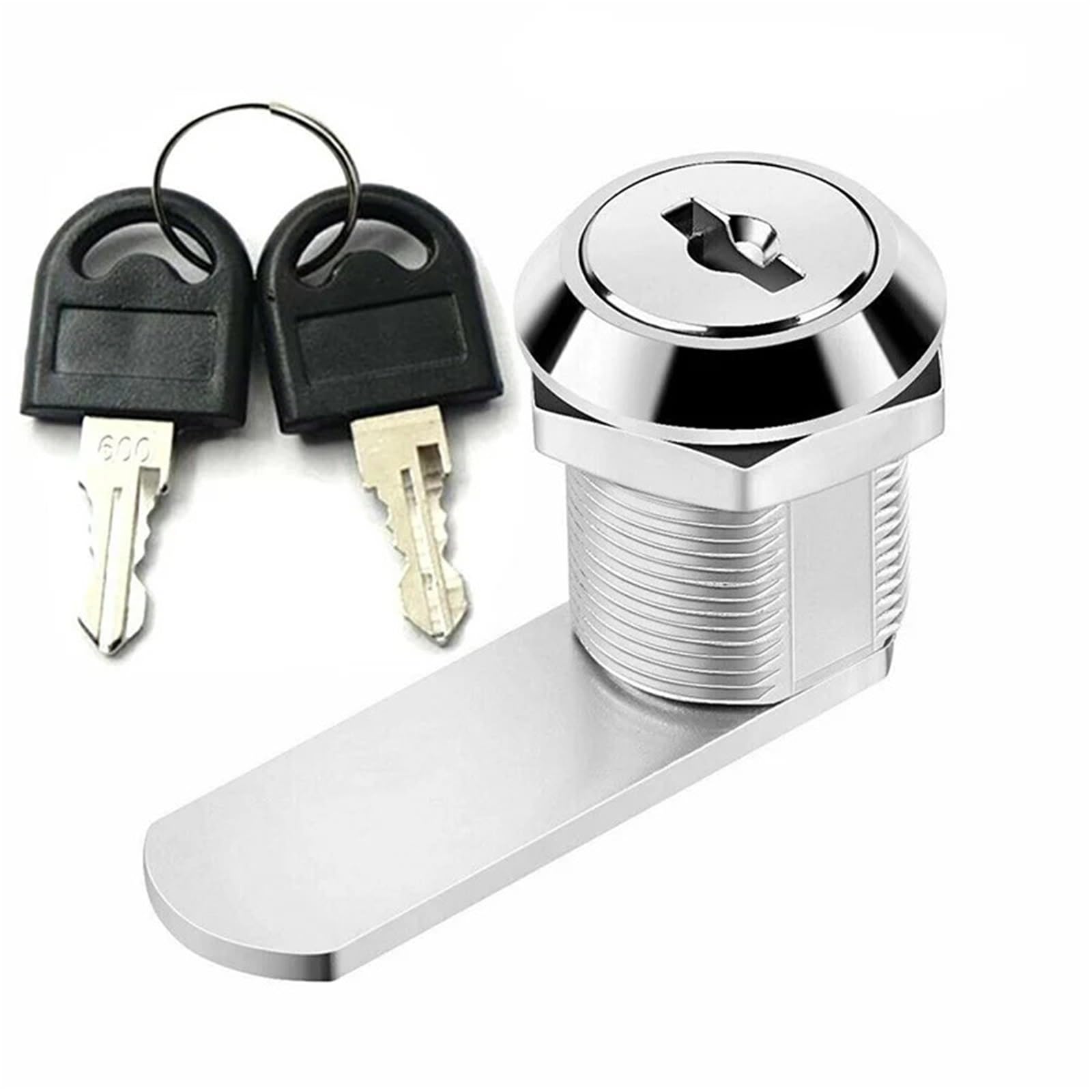 Cerradura para gabinete, 10 unidades, cerradura de leva, barril, cajón, archivador, buzón de correo, muebles, armario para almacenamiento de RV (20 mm)
