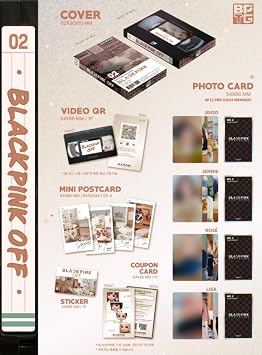 Korea BLACKPINK - BLACKPINK THE GAME Photocard Collection (#3 IS PRACTICING)
