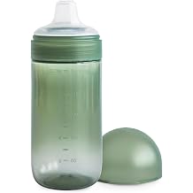 mushie Soft Spout Sippy Cup 10 fl oz | 6 Months+ Dried Thyme