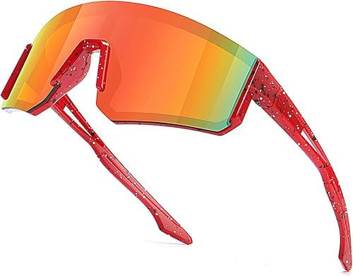 Gafas de sol deportivas para jóvenes, para béisbol y softbol, para niños y niñas de 6 a 12 años, gafas de sol para ciclismo, ligeras