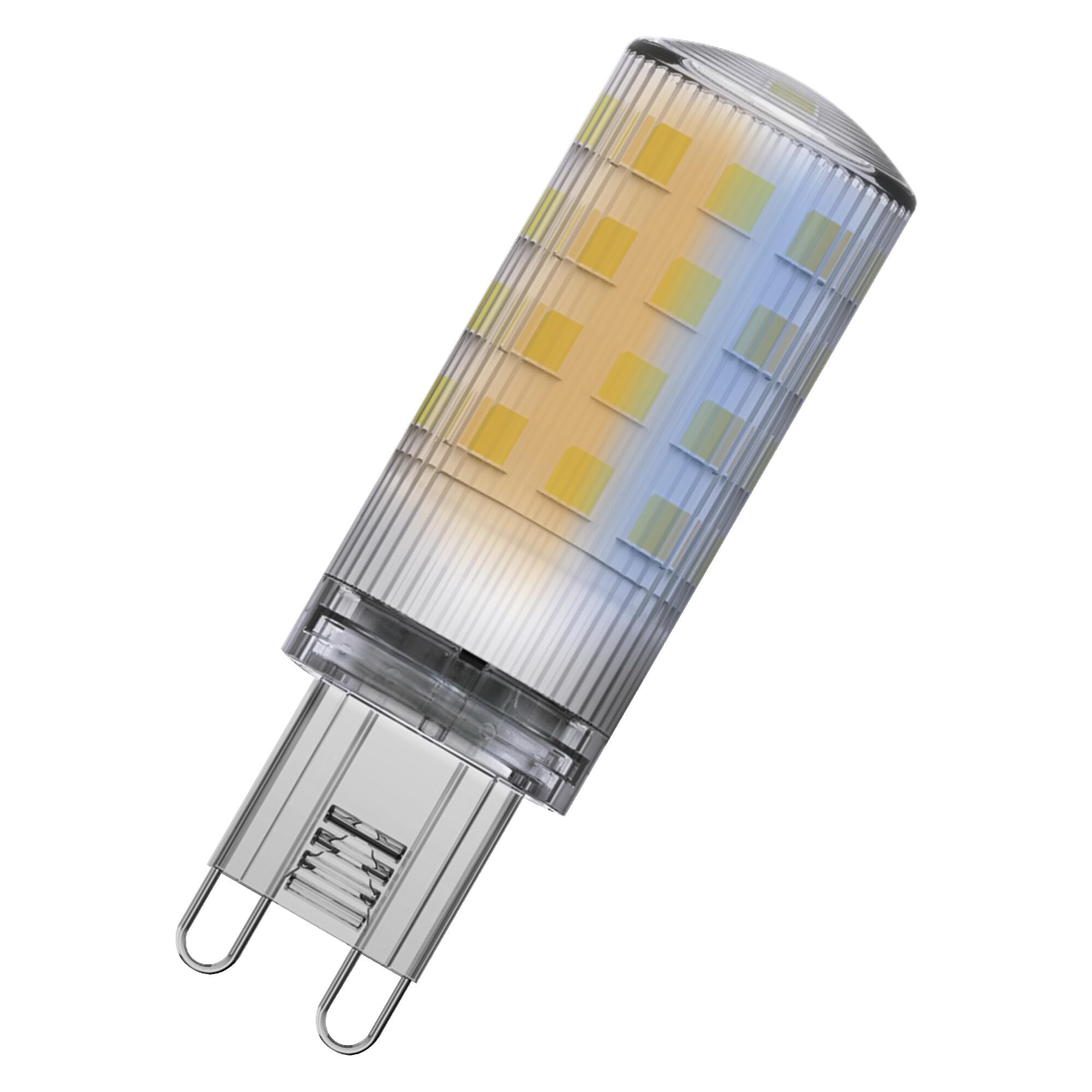 OSRAM Smart+ WiFi PIN G9 3,5W 827, bianco sintonizzabile 2700-6500K, 320 lm, 20.000 ore, compatibile con Alexa e Google,5-Pack