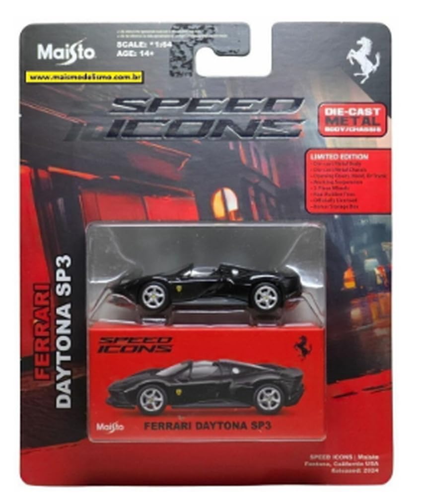 Amazon | 京商 (Kyosho) Maisto 1/64 SI フェラーリ デイトナ Sp3 
