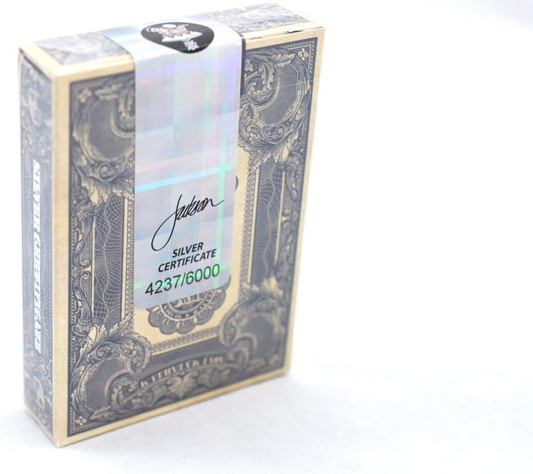 Kings Wild Project Federal 52 Silver Certificate Playing Cards