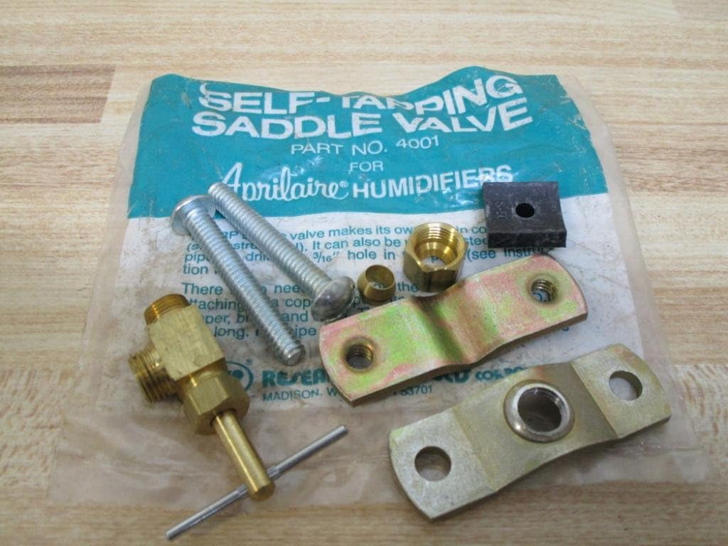 4001 - Aprilaire OEM Replacement Humidifier Self Tapping Saddle Tap Water Valve by Aprilaire