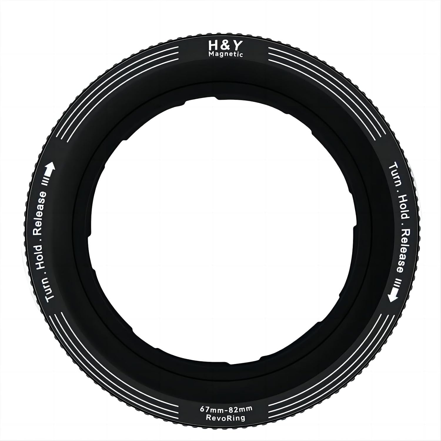 H&Y RevoSwift Variable Magnetic Adapter Ring for 67-82mm Lenses, Compatible with 67-82mm Swift & RevoRing Accessories