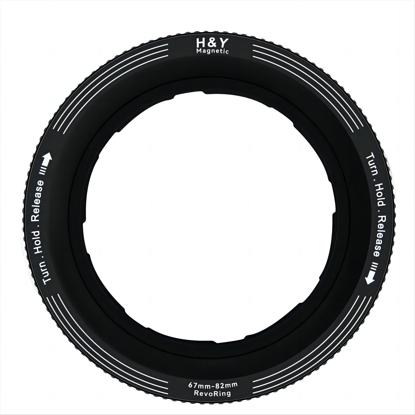 H&Y Swift 67-82mm Variable Magnetic Adapter Ring for REVORING and Swift System