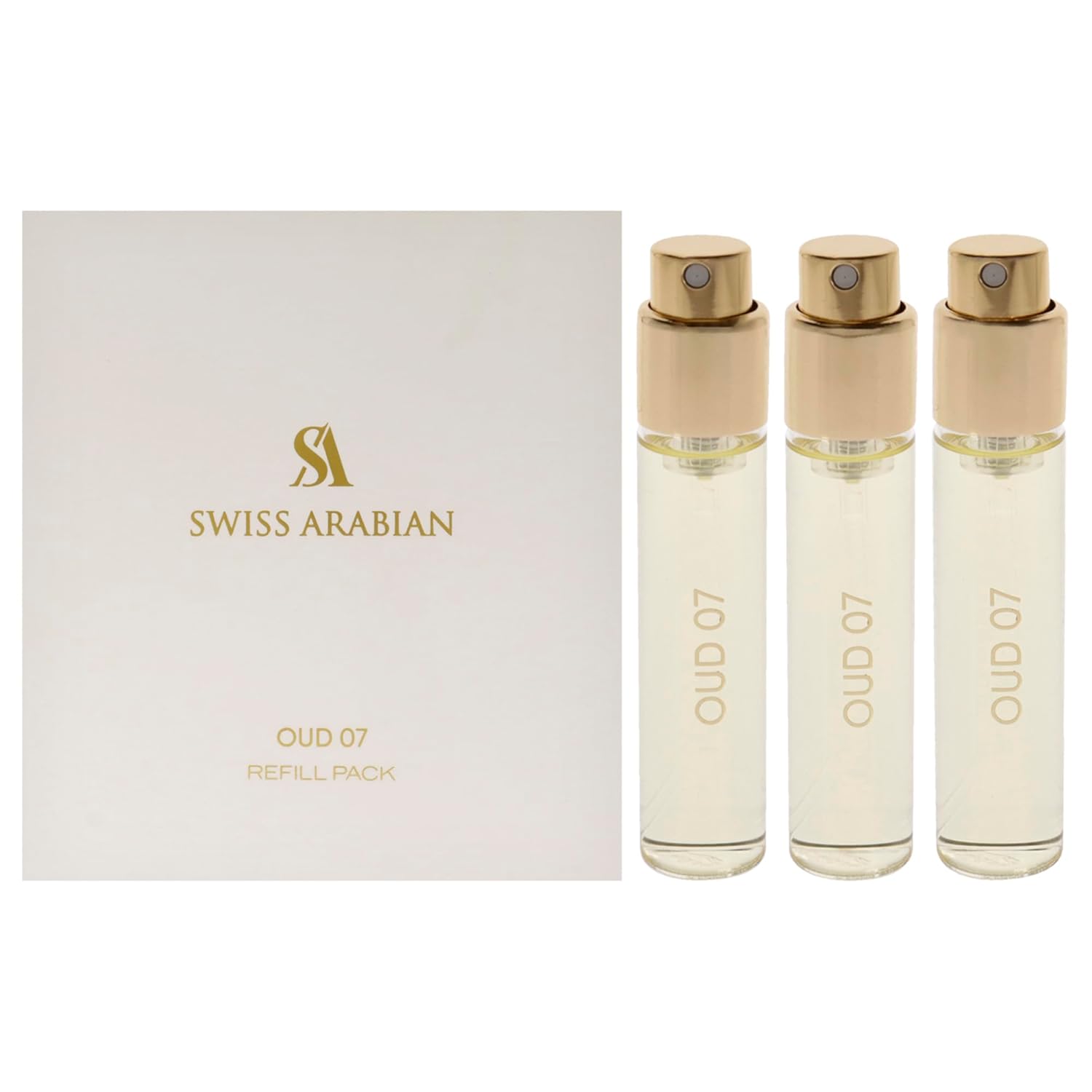 Swiss Arabian Oud 07 EDP Spray (Refill) Unisex 3 x 1 oz
