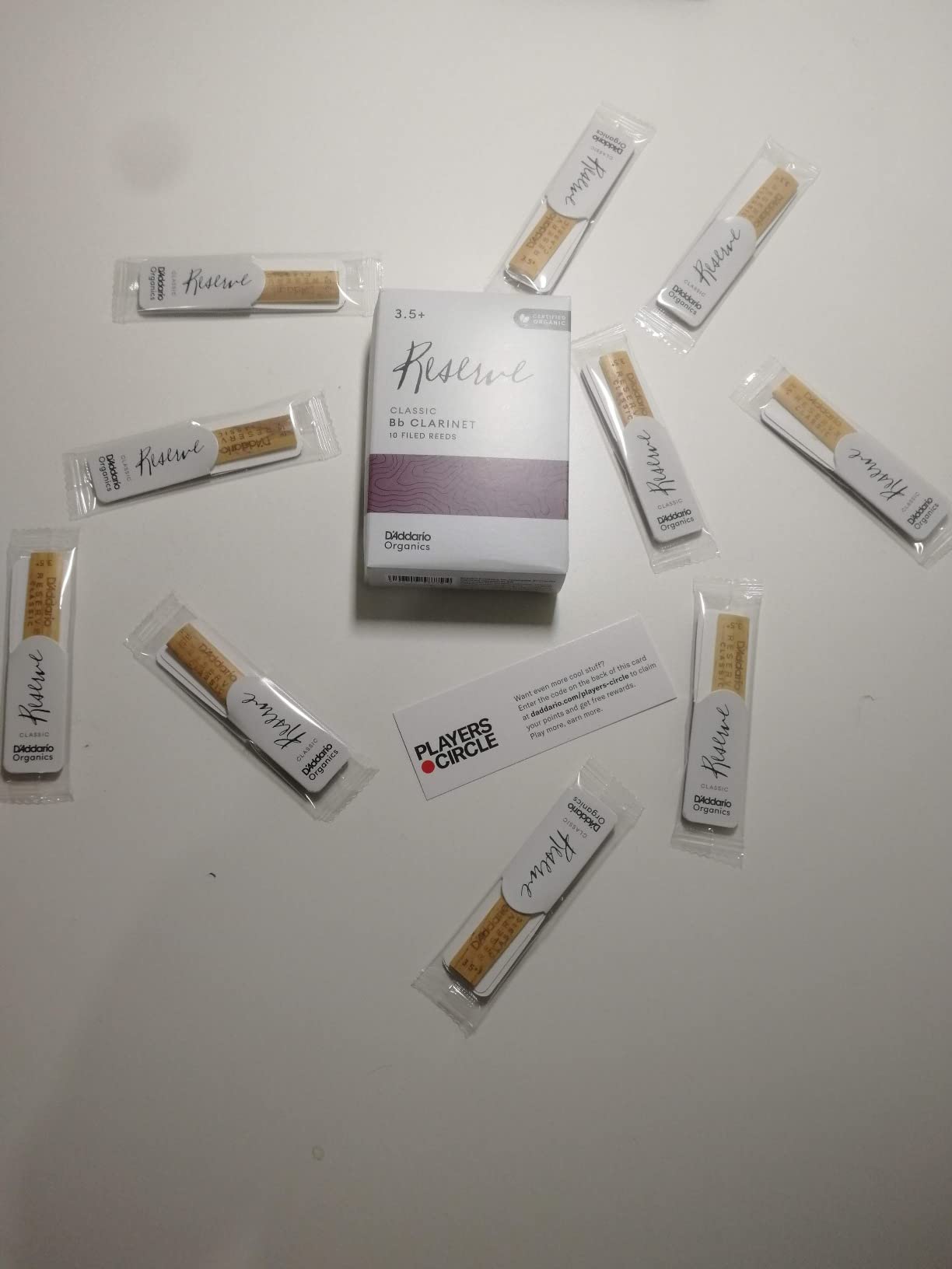 Ance Vandoren Clarinetto Sib - 3,5 Confezione Da 10 Ance - Foto 5