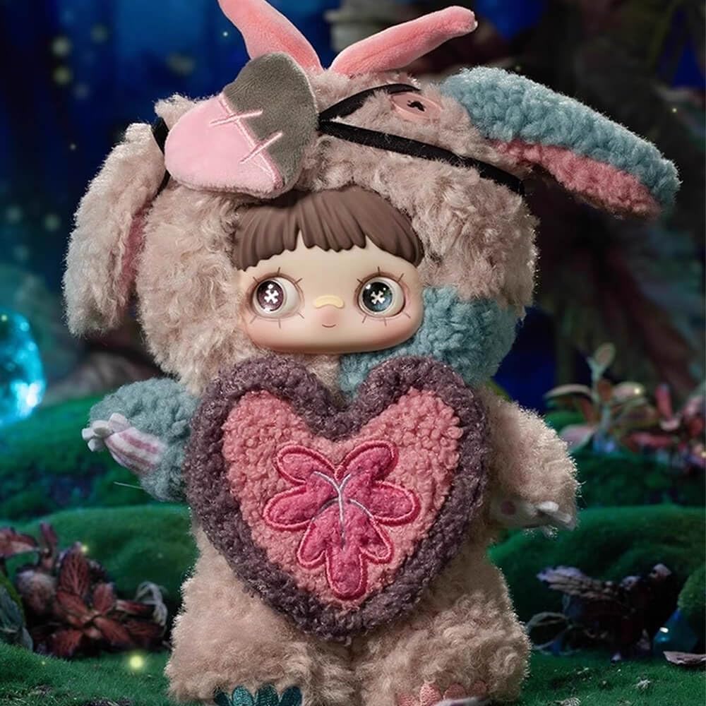 niannyyhouse Maymei Twin Secret Realm Series Plüschpuppe Blind Box, gefüllte Plüschtiere, Sammlerstück, Geschenke (1 Stück)