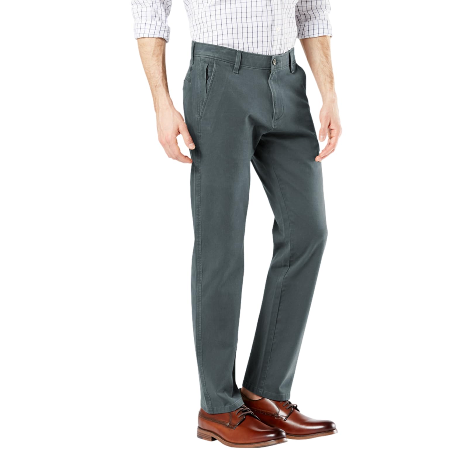 Dockers Signature Khaki Straight Fit Pants Uomo
