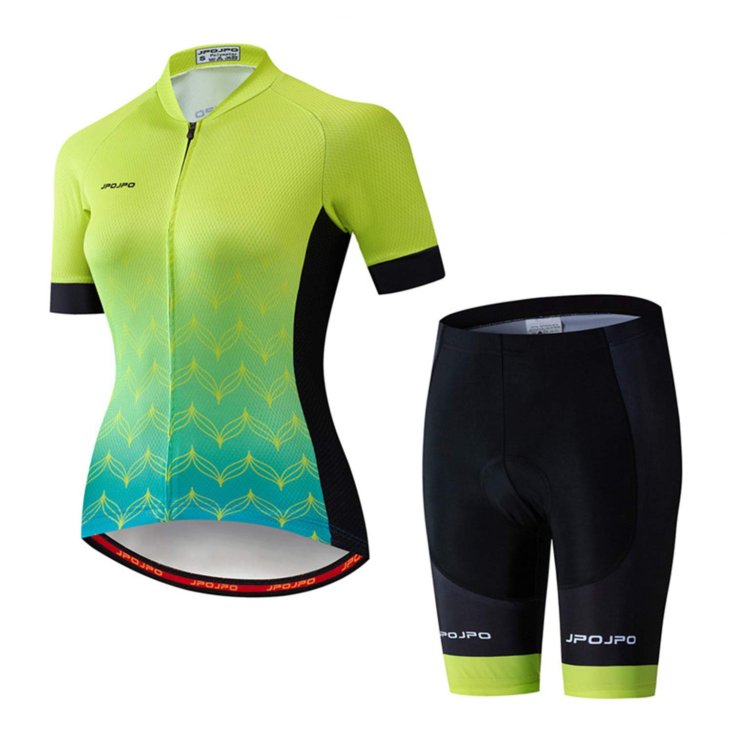 Women's Cycling Clothing Suits Short Sleeve Bike Jersey Sets Summer Cycling Clothes Road Biking Outfits