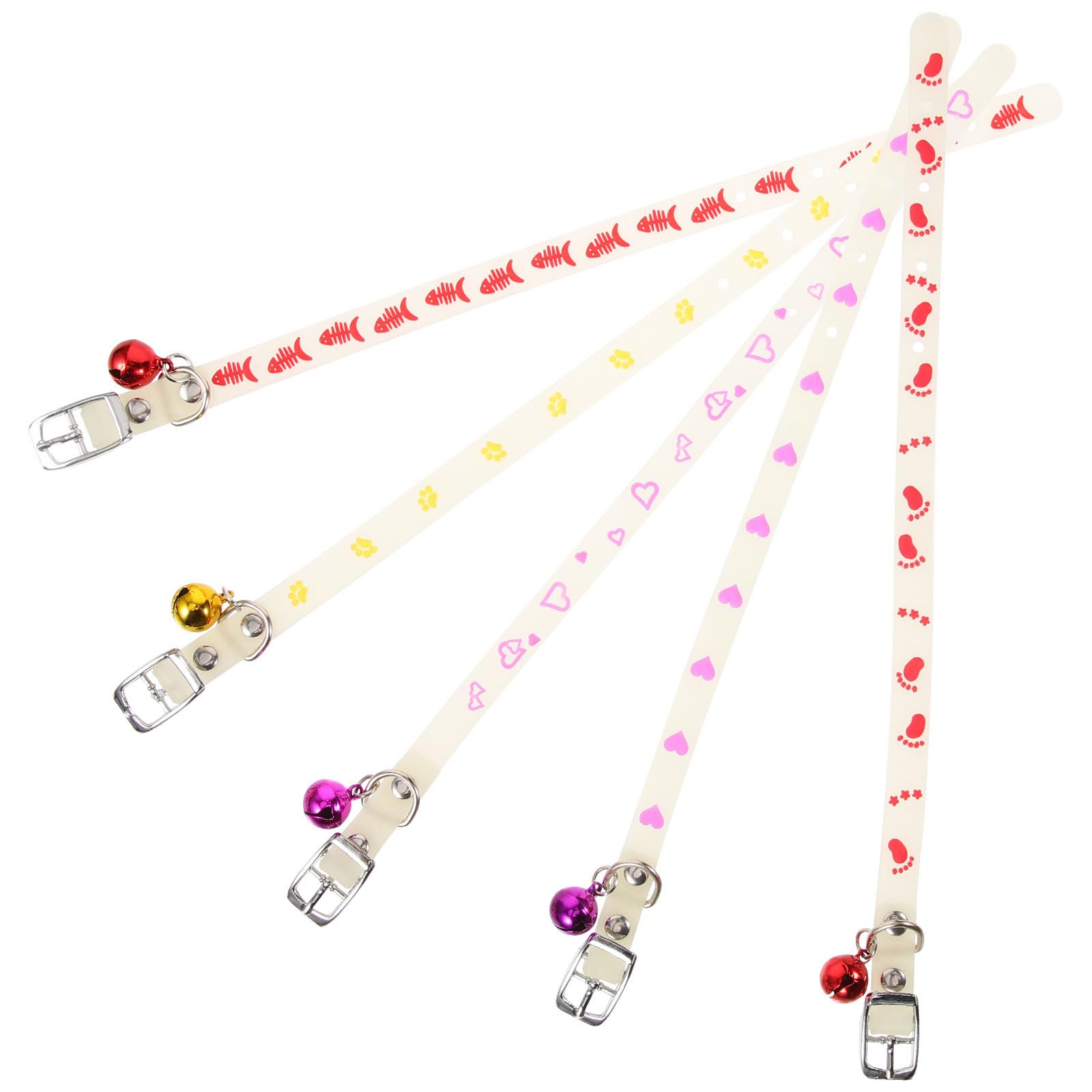 Collar fluorescente para mascotas que evita extravíos en la oscuridad 1