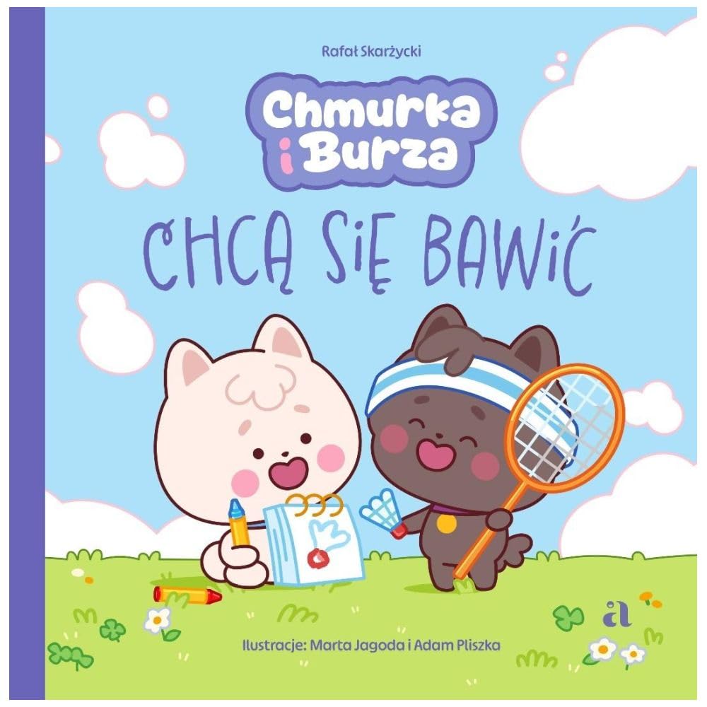 Chmurka i Burza chcą się bawić