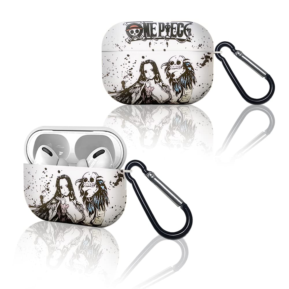 Protective Case Compatible with Apple AirPods 4 Generation: DDDWJK Creative Anime Cool TPU Shock-Proof Cover for Earphone Wireless Charging with Keychain,for Men Women Boys Girls Teens (Hancock)