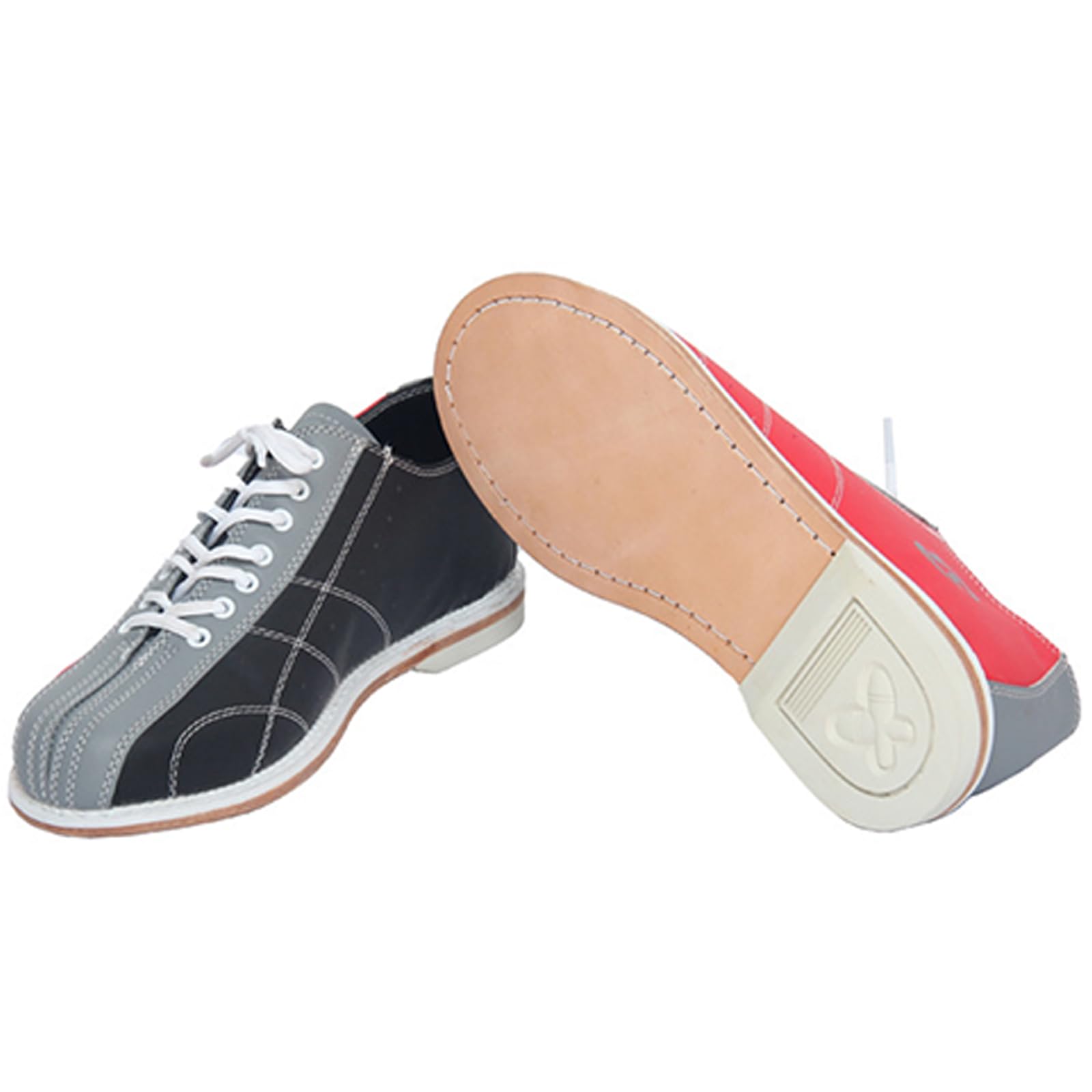 SDEQA Professionelle Bowlingschuhe für Herren, Rasen-Bowling-Sneaker, lässige Mode für Anfänger, Bowling für drinnen und draußen, rechts