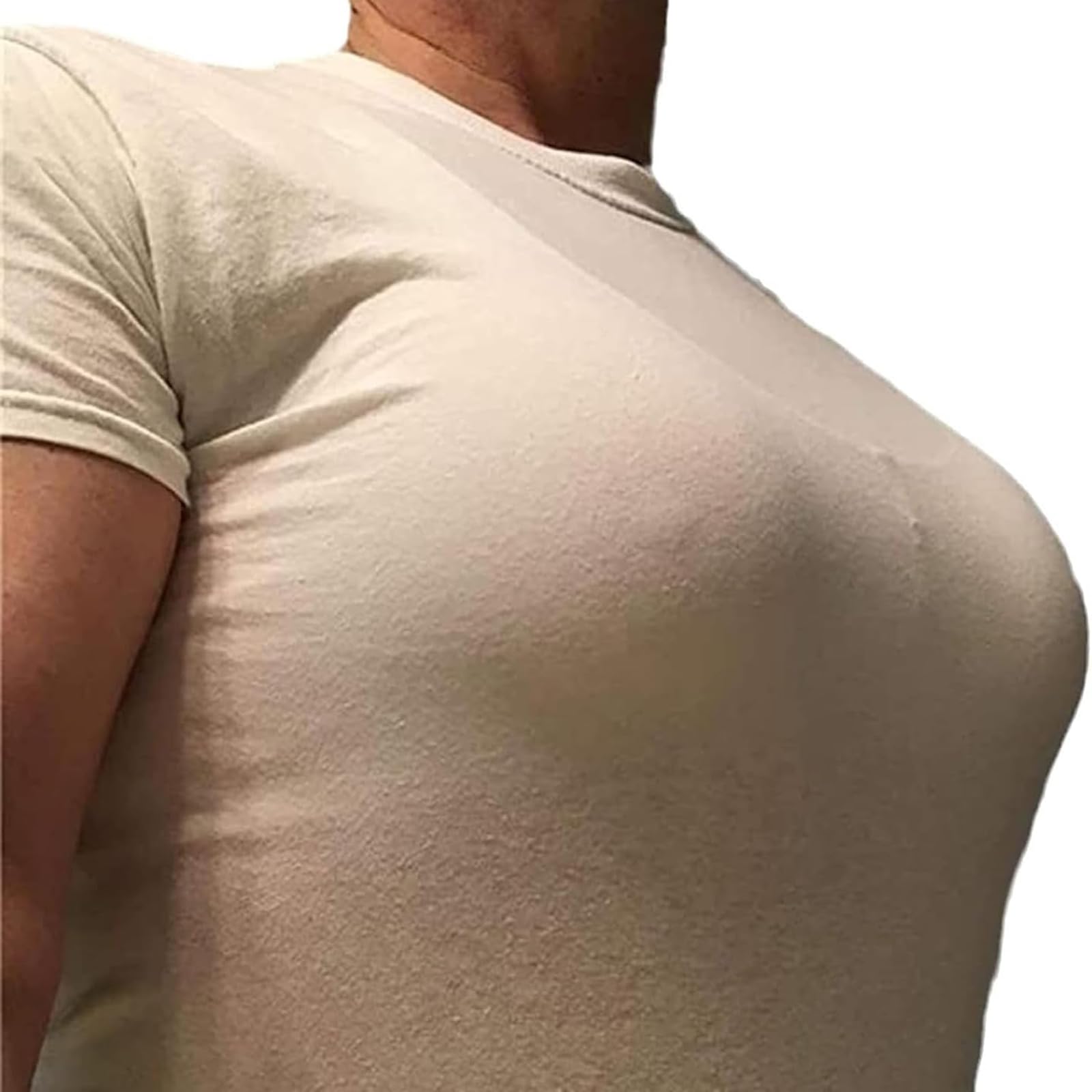 Prótesis mamarias Autoadhesivas de Silicona con Forma, Pechos Falsos, prótesis para mastectomía, Rellenos para Sujetador para travestis, transgénero y Cosplay,Nude,1400g/Pair
