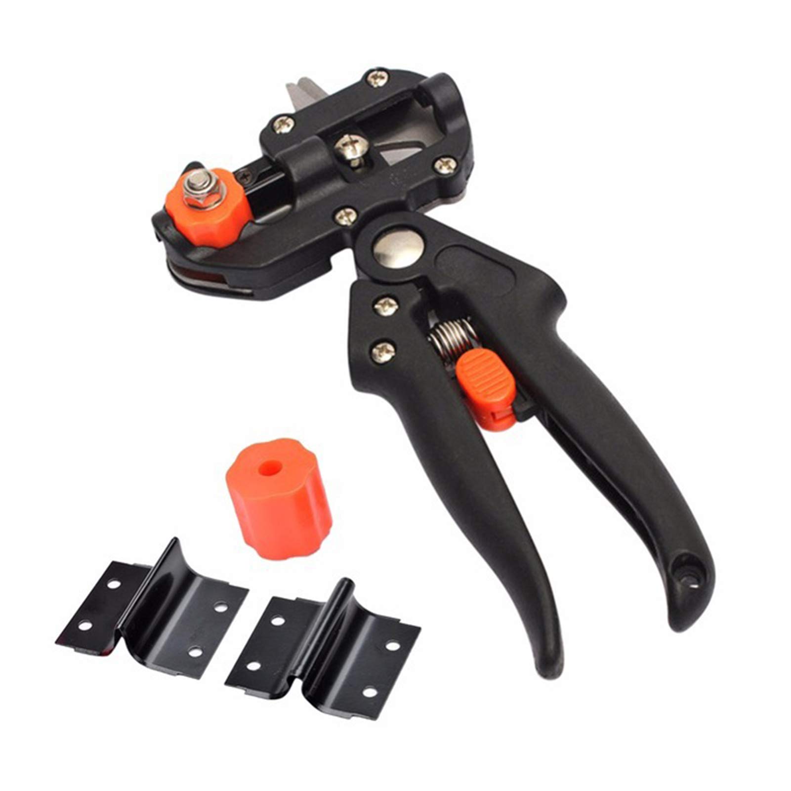 Kit di Utensili da innesto Professionali, Forbici da potatura per Alberi da frutto, Forbici da innesto, Kit di Utensili da Taglio 2 in 1 con Set sostituibile