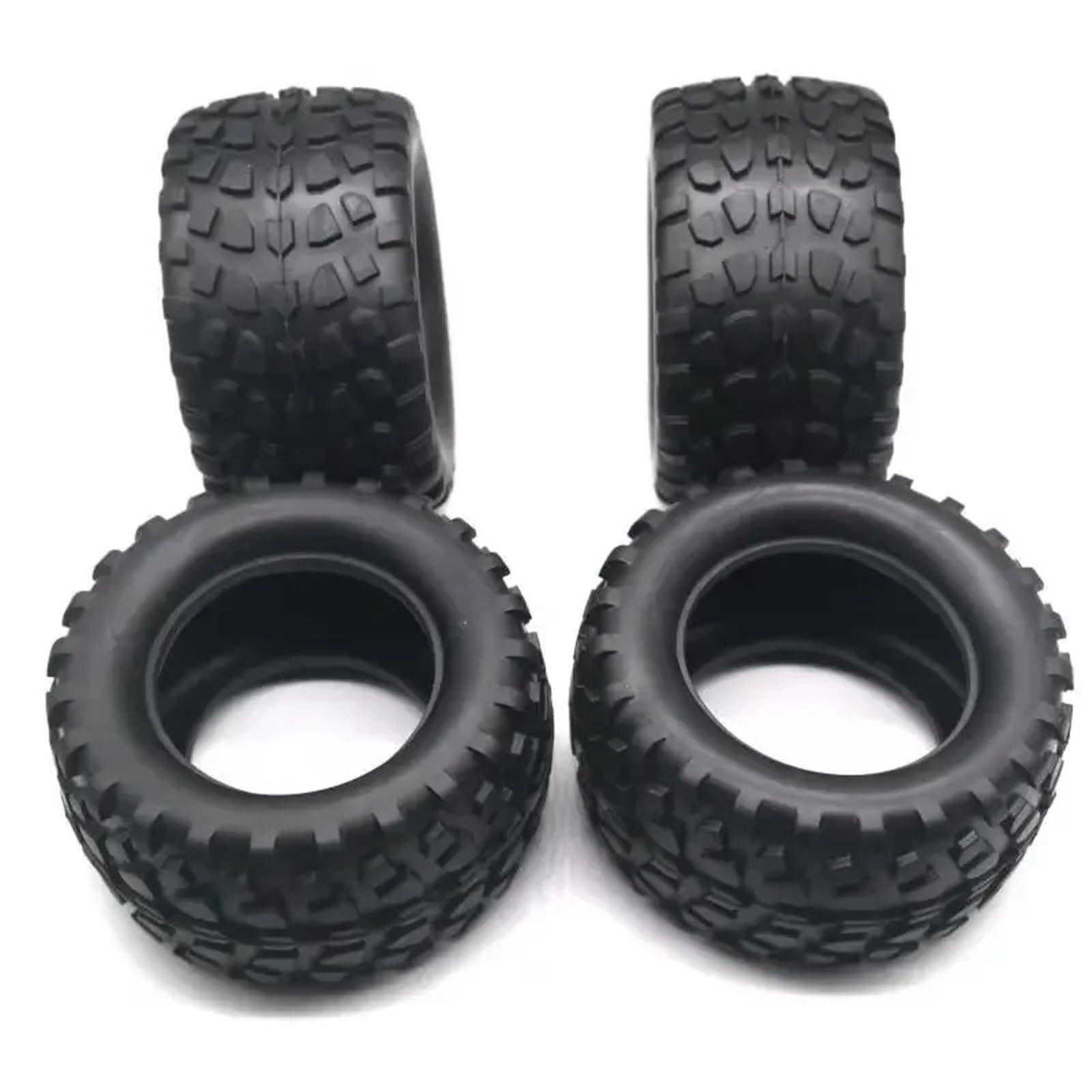para HSP 94111 94188 1/10 4 Uds Neumáticos Llanta Piel 115MM 125MM Accesorio Modelo Reemplazo Modificado Reemplazar Orugas Mejoradas Piezas NeumáTicos RC