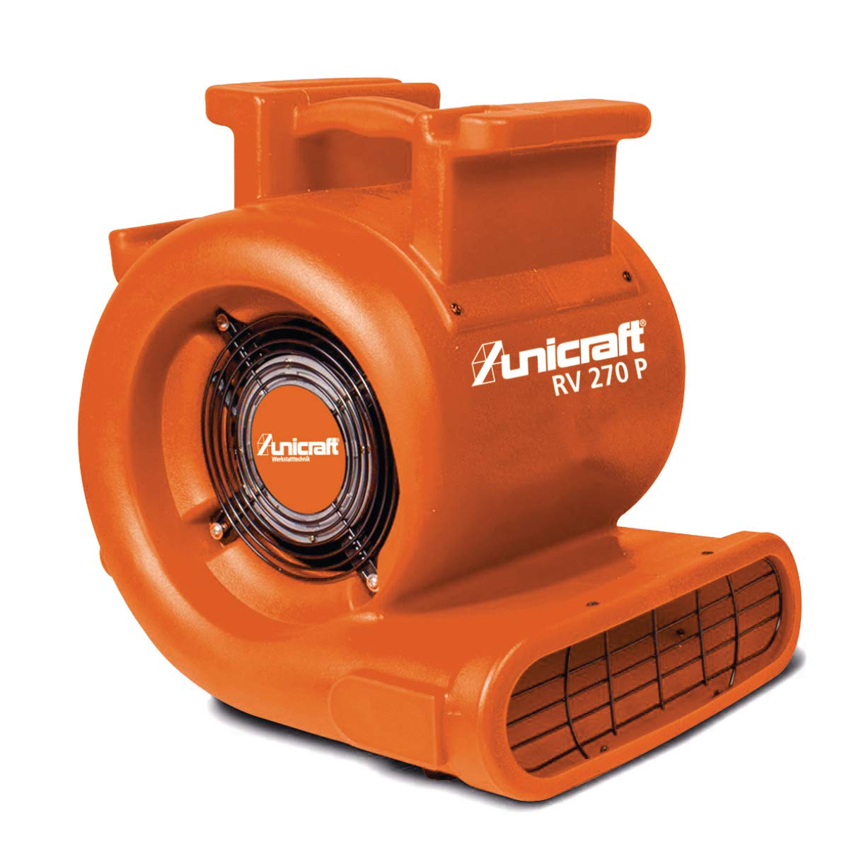Unicraft Radialventilator RV 270 P (Luftmenge max. 2040/2200/2380 m³/h, Gehäuse aus Polypropylen, großes Lüfterrad, Auslassabmessung 423x88 mm) 6262027