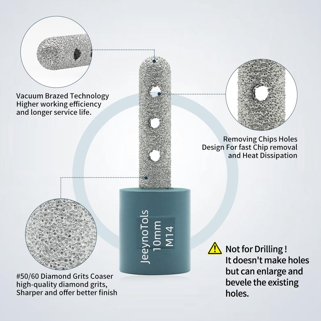 JeeynoTols Diamond Finger Milling Bit - Image 3
