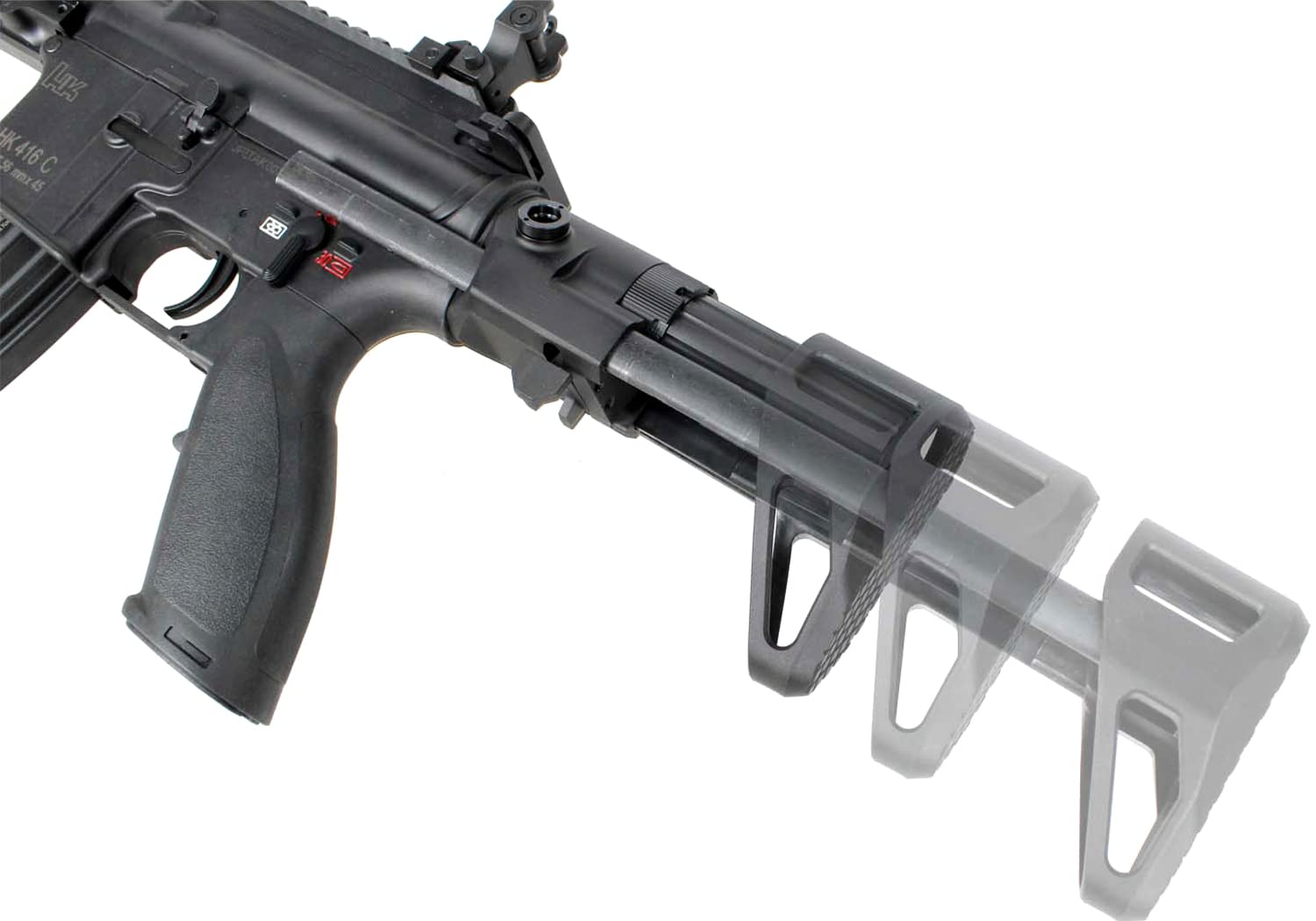 次世代電動ガンHK416 HK416 デルタカスタム ブラック - 次世代電動ガン | 東京マルイ