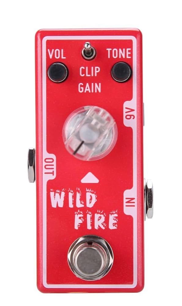 Amazon.com: Tone City Wild Fire Distortion Mini Madness Fast