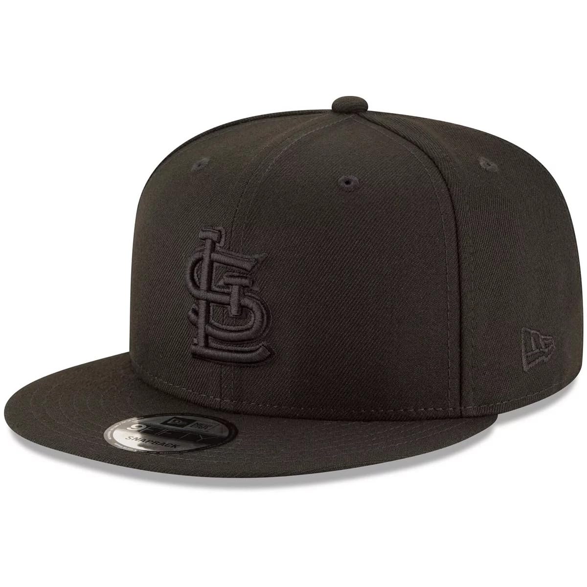 New Era Unisex St. Louis Cardinals Mlb 9Fifty Black Adjustable Snapback Hat Cap One Size Fits All, One Size
