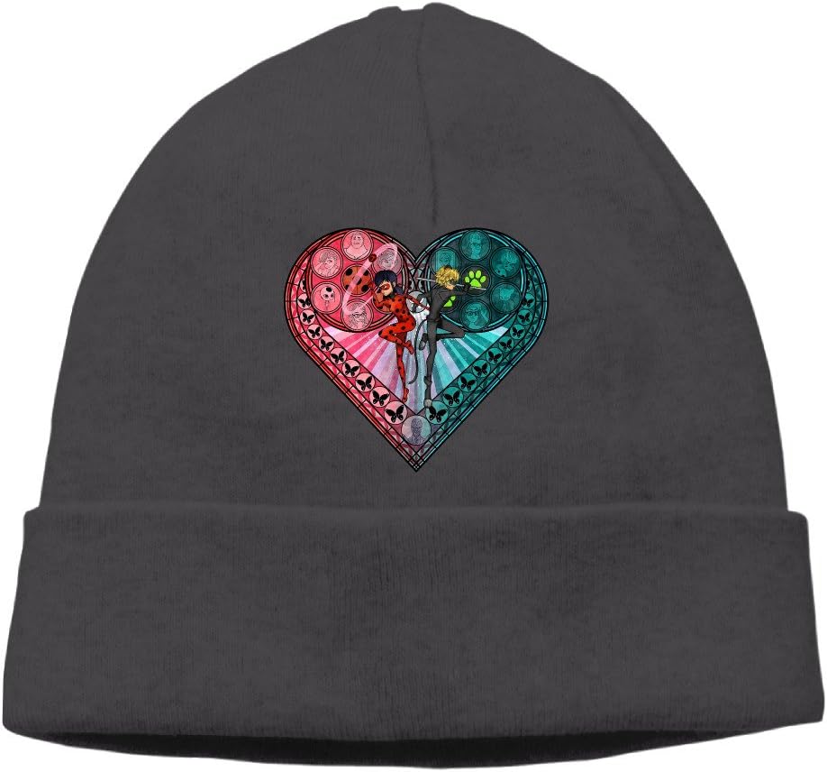 ASAS Miraculous Ladybug Cat Noir Woolen Hats/Plush Hat/Head Cap