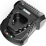 KIMO 12V Battery Charger for KIMO 12-Volt Cordless Power Tools Lithium-Ion Battery, 1-Hour Fast Charging with Smart LED Indicators, 4 Safety Protection