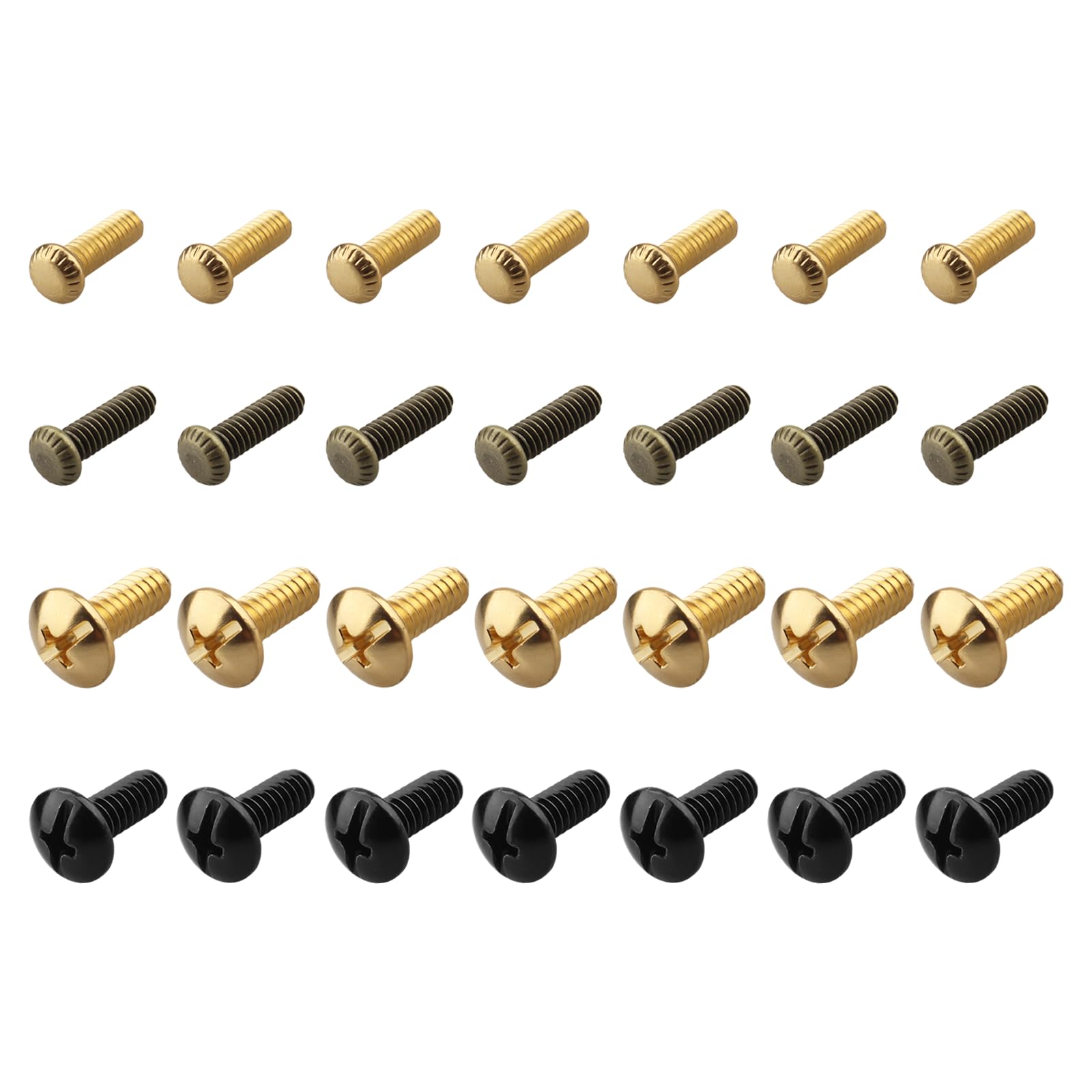 7701600 Ceiling Fan Blades Screw, Compatible with Westinghouse Ceiling Fan/Light Fixture, 1/2 inches Light Fixture Screws (28 Count)