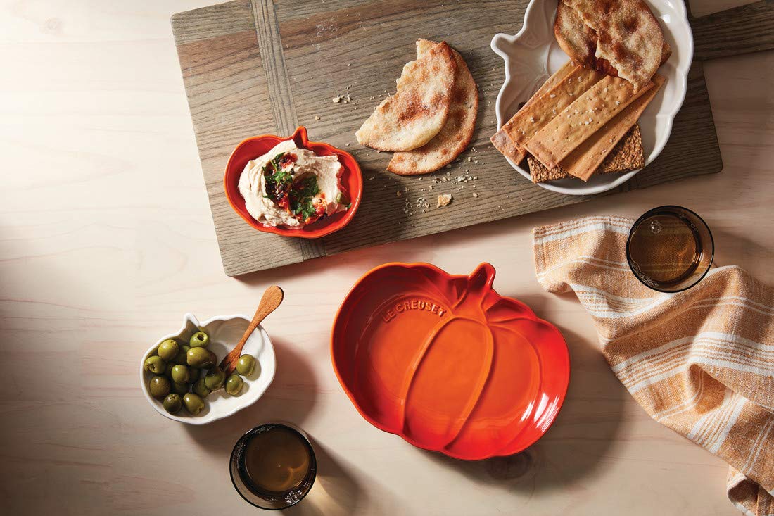 Amazon.com | Le Creuset Medium Pumpkin Plate, 9