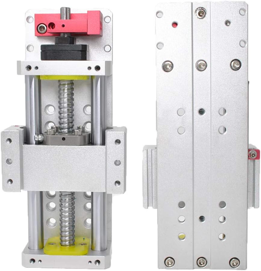 リニアガイド ボールねじ 200mm 手動 リニアレールガイド スライドレール リニアガイドアクチュエータ SFU1605 C7 H