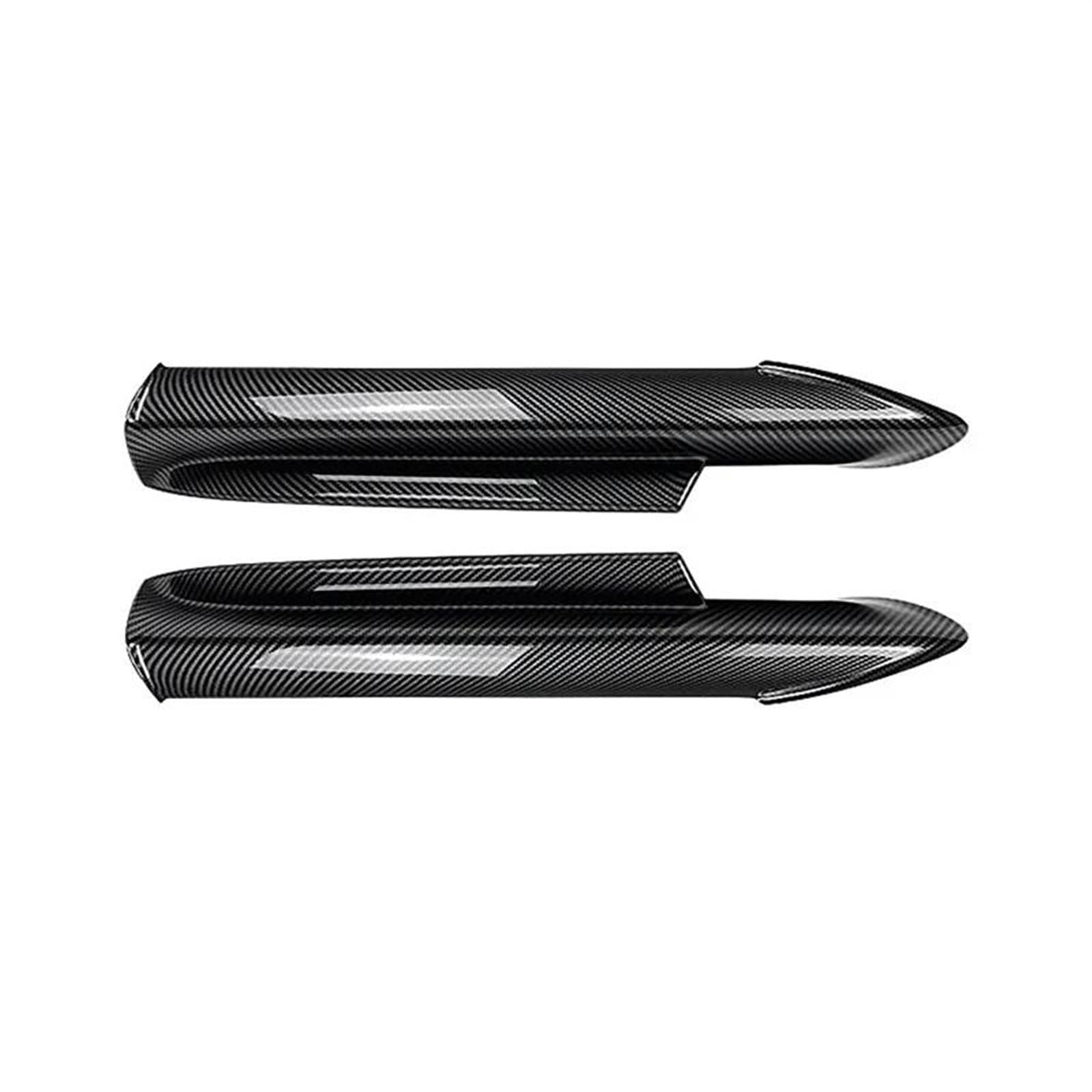 Body Splitter Kit Car Front Bumper Lip Angle Diffuser For BMW For 3 Series E90 E91 320I 330I 2005-2008 Splitter Spoiler Protector(Carbon Look)