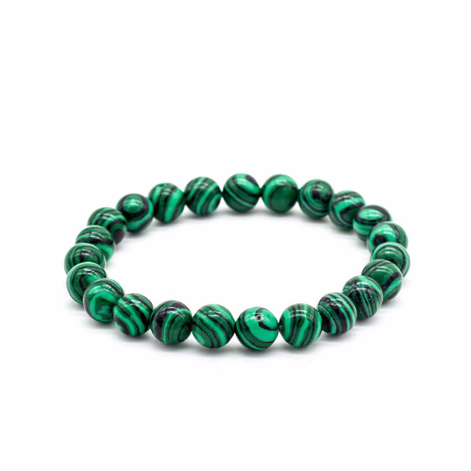 Maya BraceletsMarble Lava Stone Elastic Bracelet