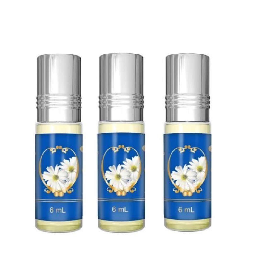 Aroosah - 6 ml (.2 oz) Perfume Oil by Al Rehab - 3 Pack