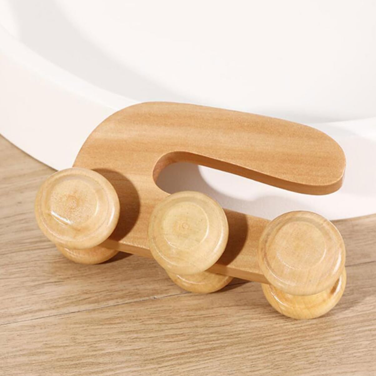 Healvian 8piezas Rodillo De Masaje De Madera Herramienta De Masaje Para Pies y Cuerpo y Ligera Para Relajación
