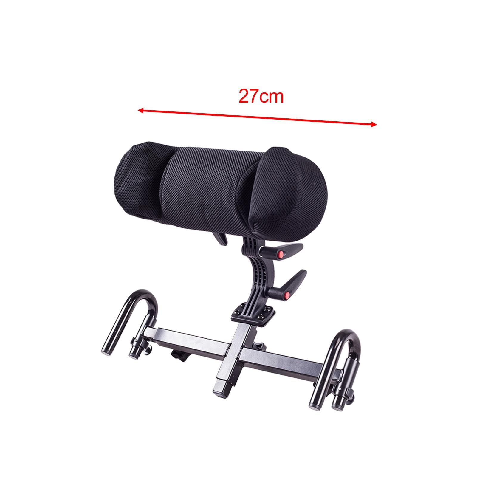Cojín para Silla de Ruedas, Respaldo Fácil de Montar, Ligero, Reposacabezas Extraíble