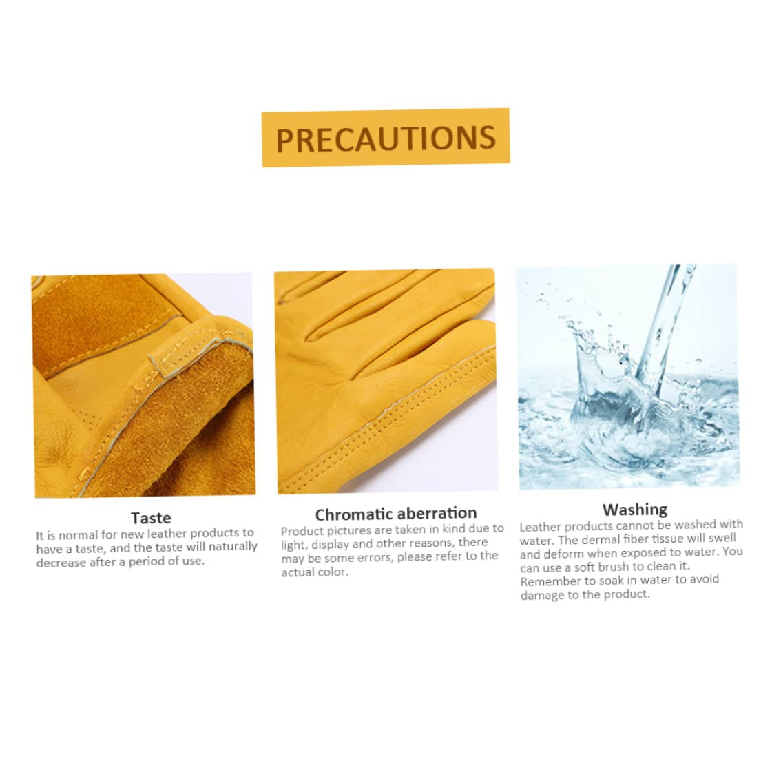 Guantes, guantes térmicos, guantes de soldadura, guantes de soldadura de cuero de doble capa cortos a prueba de calor protección contra espinas guanteletes de estufa guantes de trabajo XL 1 par