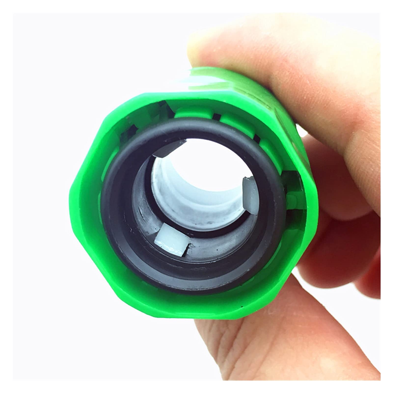 Garten-Klempnerschlauch-Adapter 100 stücke 3/4 zoll garten tropft bewässerung schnelle stecker beschläge adapter männlich stecker und 16mm versiegelt schlauch stecker schlauchverteiler