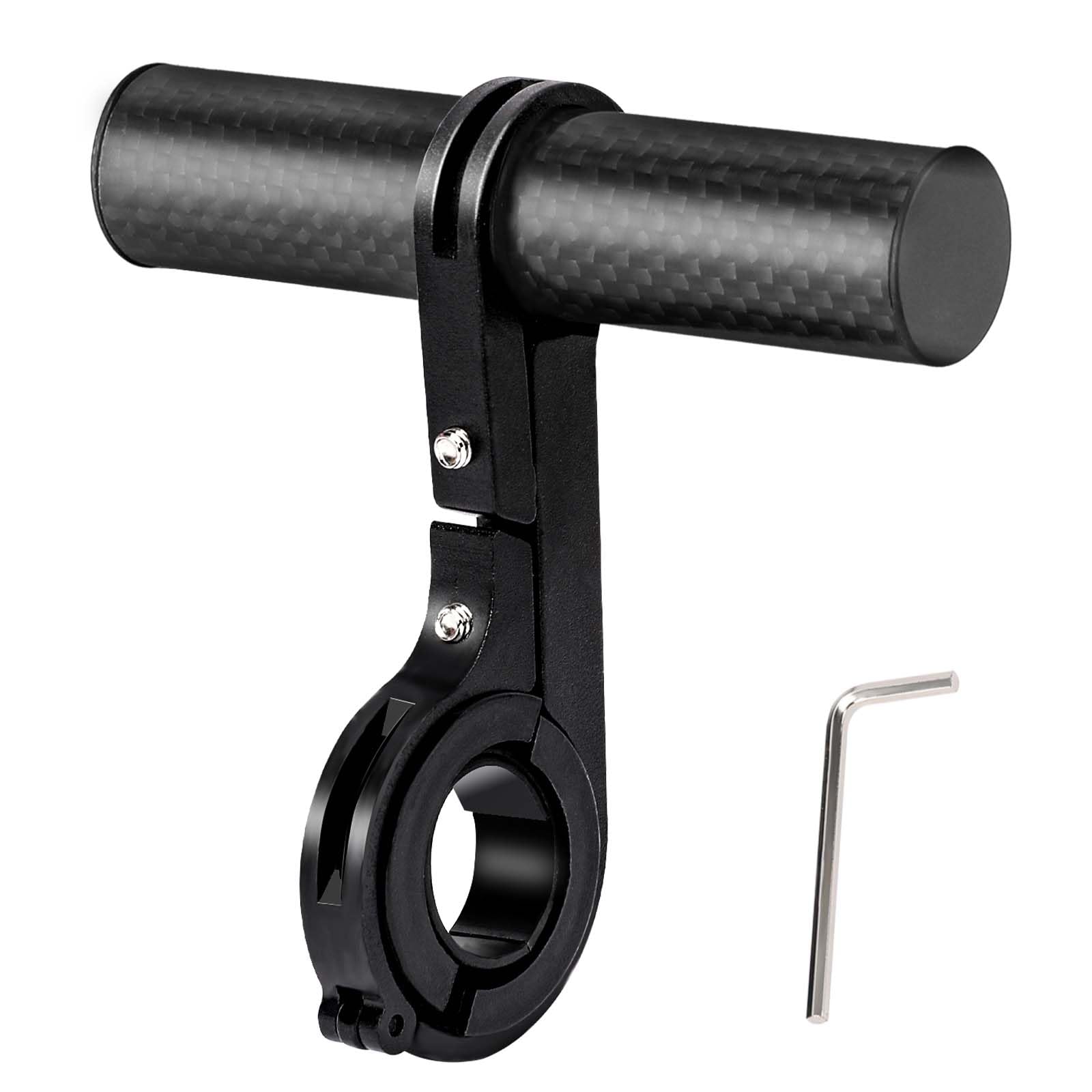 Extensor De Manillar De Aleación De Aluminio Para Bicicleta - 10 Cm, Ajustable, Ideal Para Accesorios